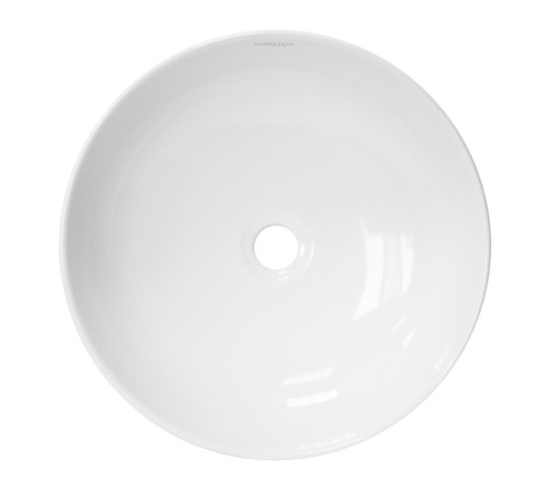 Умывальник накладной Sanita Luxe Best Slim 40 см Белый WB.CT/Best/40-N.Slim/WHT.G/S1