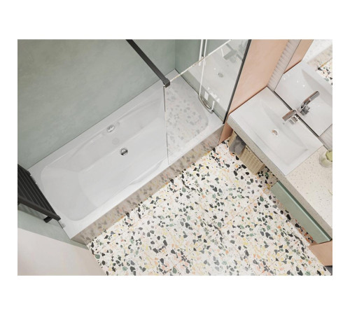 Ванна акриловая прямоугольная Santek Корсика 180х80 см 1.WH11.1.981