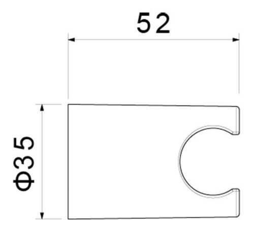 Держатель ручного душа Aquanet шлифованное золото AQ2404BG