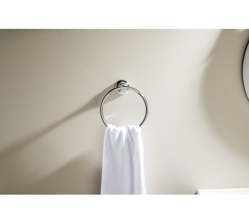Полотенцедержатель кольцо Aquanet Классик хром AQ4512CR