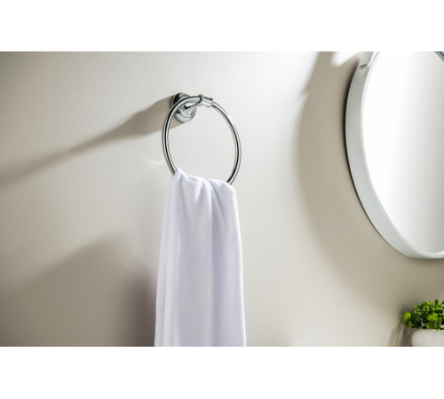 Полотенцедержатель кольцо Aquanet Классик хром AQ4512CR