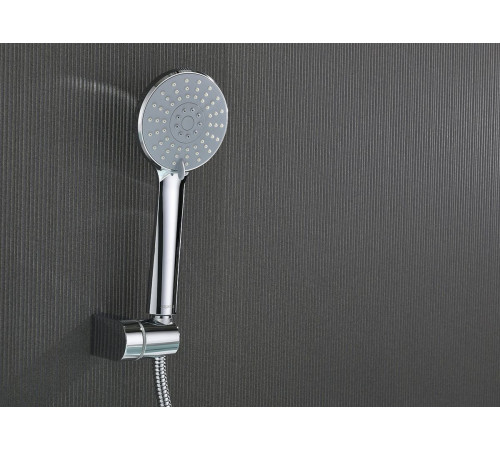 Смеситель для ванны Aquanet Oberon с душевым набором 3jet AQ1249CR