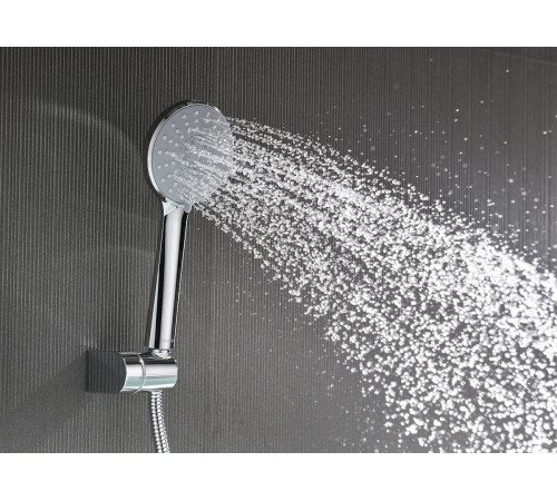 Смеситель для ванны Aquanet Oberon с душевым набором 3jet AQ1249CR