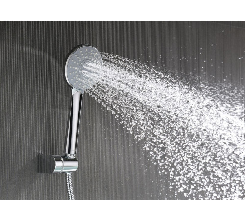 Смеситель для ванны Aquanet Oberon с душевым набором 3jet AQ1249CR