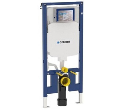 Инсталляция Geberit Duofix для подвесного унитаза 114 см с бачком Sigma 8 см 111.796.00.2