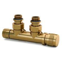 Узел нижнего подключения SR Rubinetterie Tondera угловой правый 1/2x3/4 Бронза 0681-1500Z0E0