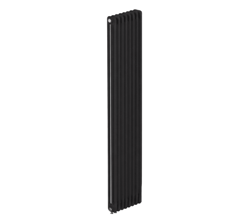 Радиатор трубчатый RIFAR TUBOG Ventil 3180 8 секций нижнее подключение Антрацит TUB 3180-08-DV1-AN