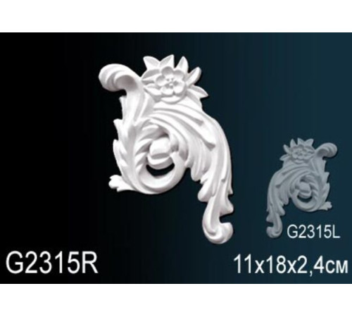 Декоративный элемент Perfect G2315R из полиуретана G2315R