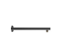 Кронштейн для верхнего душа Newform X-STEEL 316 настенный 350 мм G1/2 цвет PVD Brushed gun metal 29390X.59.064
