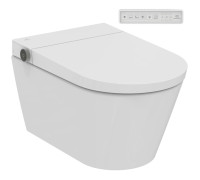 Унитаз-биде подвесной электронный Ideal Standard i.life E безободковый белый K875501