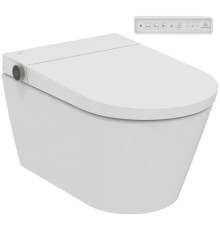 Унитаз-биде подвесной электронный Ideal Standard i.life E безободковый белый K875501