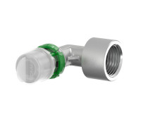 Угольник Comap SkinPress 16-1/2 ВР пресс латунный 7090GW1612