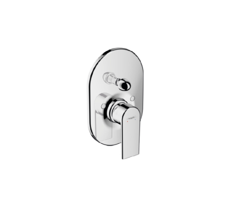 Смеситель для ванны и душа Hansgrohe Vernis Shape однорычажный хром 71458000