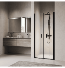 Душевая дверь RGW Passage PA-104B 700 мм маятниковая черный 060810407-14