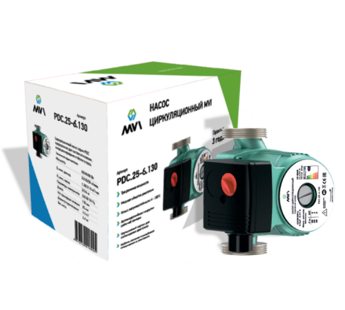 Насос циркуляционный MVI PDC.25-6.130.M PDC.25-6.130.M