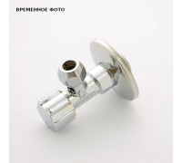 Вентиль для подключения сантехприборов Uni-Fitt 1/2 x 10 мм хромированный металлическая ручка 186M2501