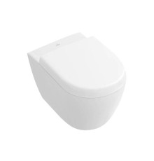 Унитаз подвесной Villeroy & Boch Subway 2.0 355x480 мм DirectFlush альпийский белый 5606R001
