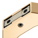 Крючок Keuco Edition 11 подвесной двойной brushed brass 11115250000