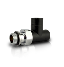 Клапан запорный SR Rubinetterie Tondera Light прямой 1/2 черный матовый 0779-1500VC0S