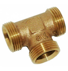 Тройник REHAU RAUTITAN RX бронза 1 1/4 x 1 1/4 x 1 1/4 наружная резьба Евроконус 1504556