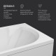 Ванна акриловая AM.PM X-Joy 160x70 см W94A-160-070W-A1