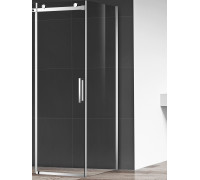 Боковая панель AQUAme 800х1950 мм стекло 8 мм хром AQM4203F