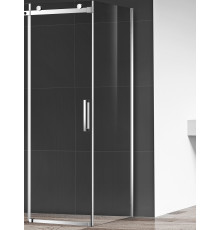 Боковая панель AQUAme 800х1950 мм стекло 8 мм хром AQM4203F