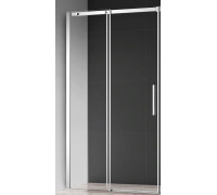 Душевая дверь в нишу AQUAme 1200х1950 мм стекло 8 мм хром AQM4803-12