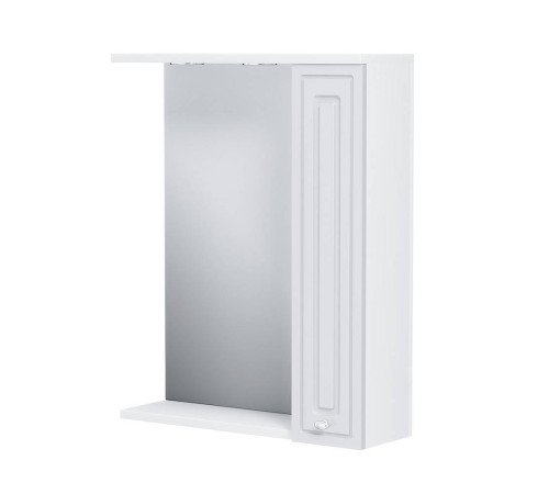 Зеркальный шкаф с подсветкой AM.PM Gem 60 см правый белый глянец M41MPR0601WG