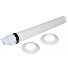 Окончание коаксиальное горизонтальное De Dietrich Ø 60/100 мм PPS без колена 100019963