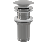 Слив для умывальника Alcaplast A395 click/clack 5/4 с большой заглушкой A395