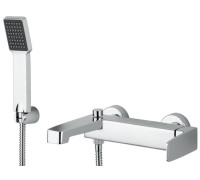Смеситель для ванны M&Z New Geometry с душевым набором хром NGM00500