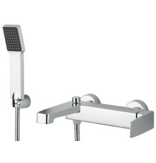 Смеситель для ванны M&Z New Geometry с душевым набором хром NGM00500
