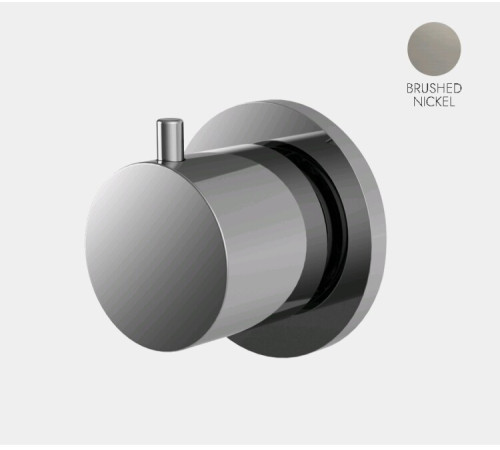 Вентиль переключающий дивертор Fima Carlo Frattini Flo 1/2 никель брашированный F3233N/2SN