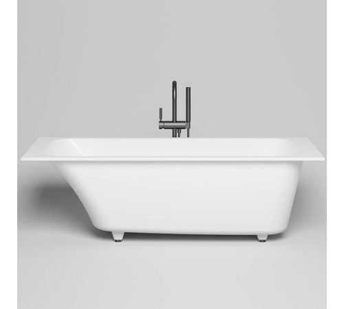 Ванна встраиваемая Salini Orlanda Kit 180х80х60 см S-Stone белый матовый 102122M