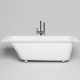 Ванна встраиваемая Salini Orlanda Kit 180х80х60 см S-Stone белый матовый 102122M