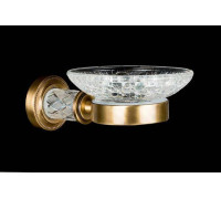 Мыльница подвесная Boheme Murano Cristal бронза 10903-CRST-BR