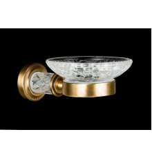Мыльница подвесная Boheme Murano Cristal бронза 10903-CRST-BR