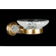 Мыльница подвесная Boheme Murano Cristal бронза 10903-CRST-BR