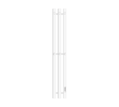 Полотенцесушитель электрический Primoclima Sol Q E White 1000х120 мм 3 секции PCSolQEWhite100123