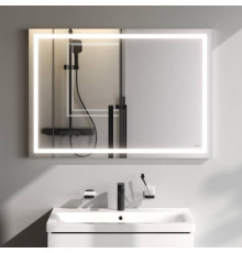Зеркало настенное AM.PM Gem с LED-подсветкой по периметру 100 см M91AMOX1001WG