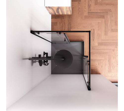 Душевое ограждение AM.PM Sunny 80x80 см без поддона W87G-403-8080-BT