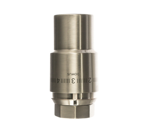 Термостатическая головка SR Rubinetterie Ретро M30x1.5 никель матовый N093-0000NS00