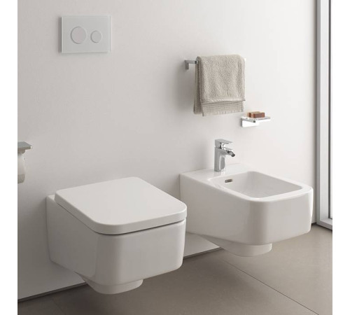 Биде подвесное LAUFEN Pro S 53x36 см 1 отверстие белое 8.3096.1.000.302.1