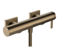 Смеситель для душа hansgrohe Tecturis E однорычажный шлифованная бронза 73620140