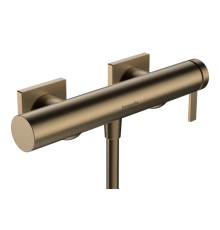 Смеситель для душа hansgrohe Tecturis E однорычажный шлифованная бронза 73620140