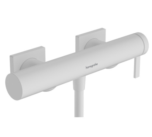 Смеситель для душа hansgrohe Tecturis E однорычажный белый матовый 73620700