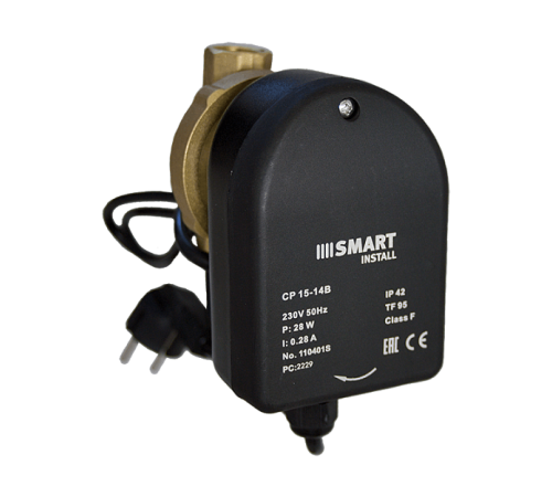 Насос циркуляционный для ГВС Smart Install CP 15-14B 85 мм 28 Вт 110401S