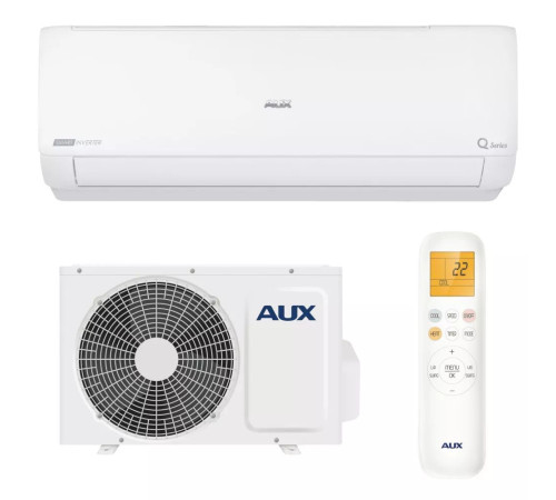 Кондиционер сплит-система AUX Q Light series On-Off ASW-H24A4/QH-R1 / AS-H24A4/QH-R1 ASW-H24A4/QH-R1/AS-H24A4/QH-R1