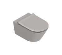 Унитаз подвесной Catalano Zero 55x35 см безободковый Tortora Satinato 0111550032